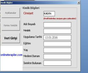 mmpi kişilik testi bilgisayar programı